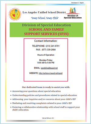 SFSS Call Center Poster